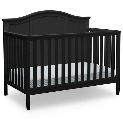 delta black crib|delta 4 in one crib.